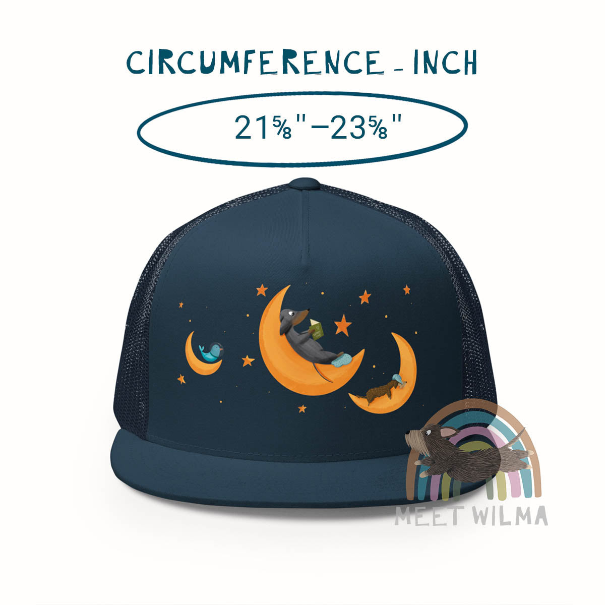 Trucker Cap "Stars & Moon"