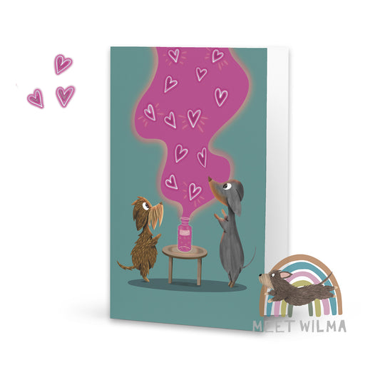 Greeting Card "Be My Valentine"