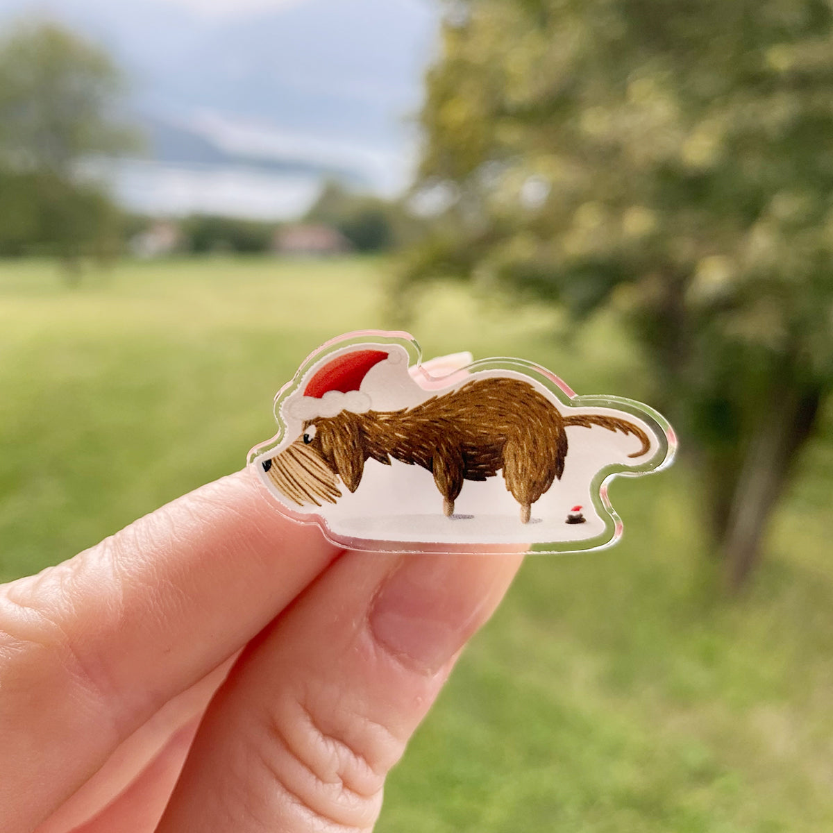 Acrylic Pin "Oops" Christmas Edition