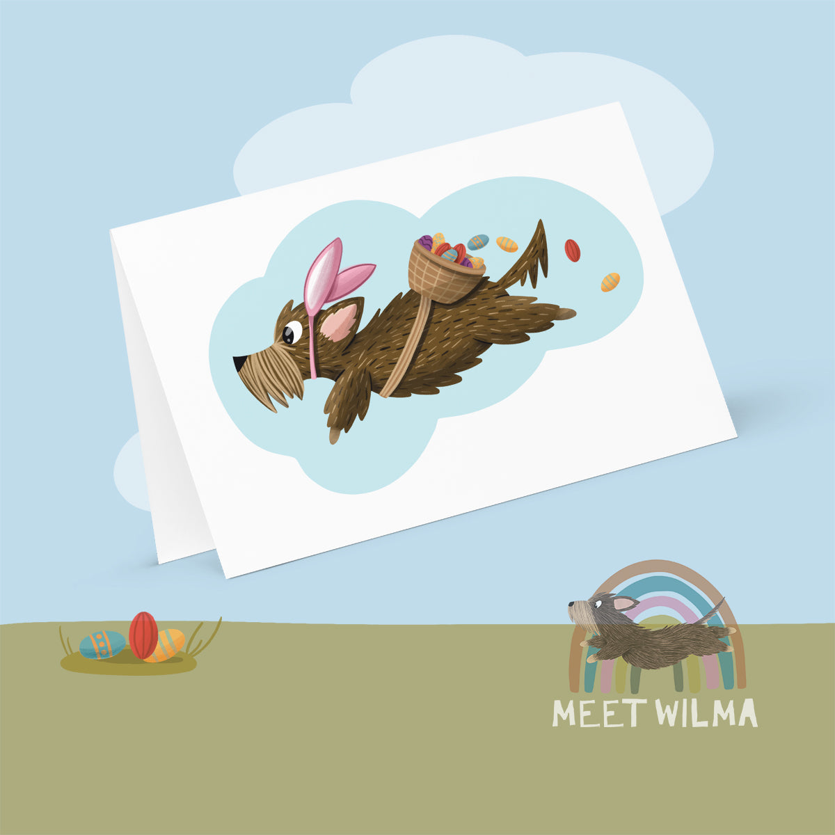 Greeting Card "Easter Bunny"