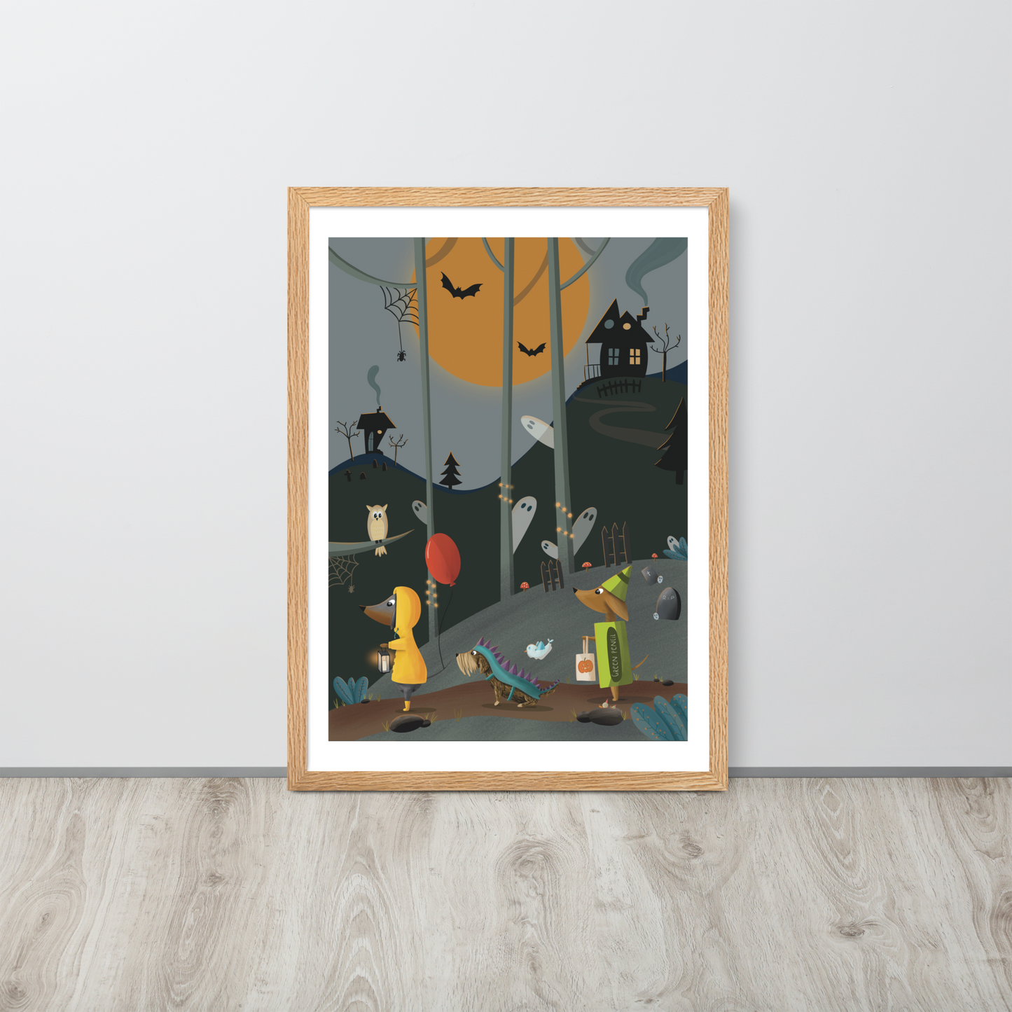 Art Print "Trick Or Snacks"