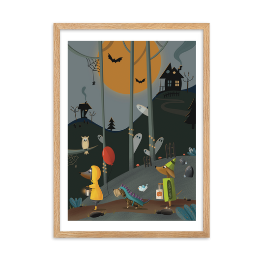 Art Print "Trick Or Snacks"