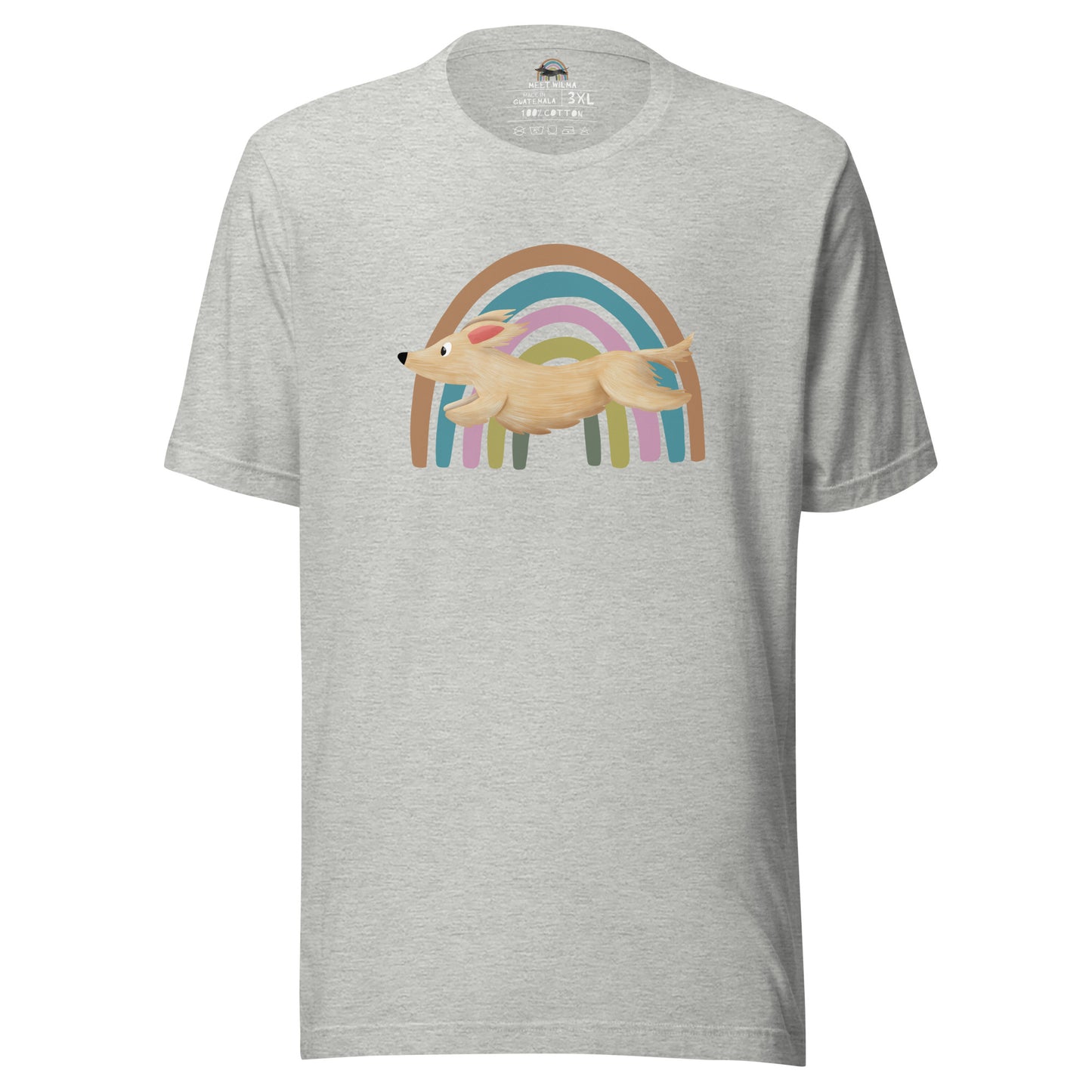 Unisex Shirt "Rainbow" Cream