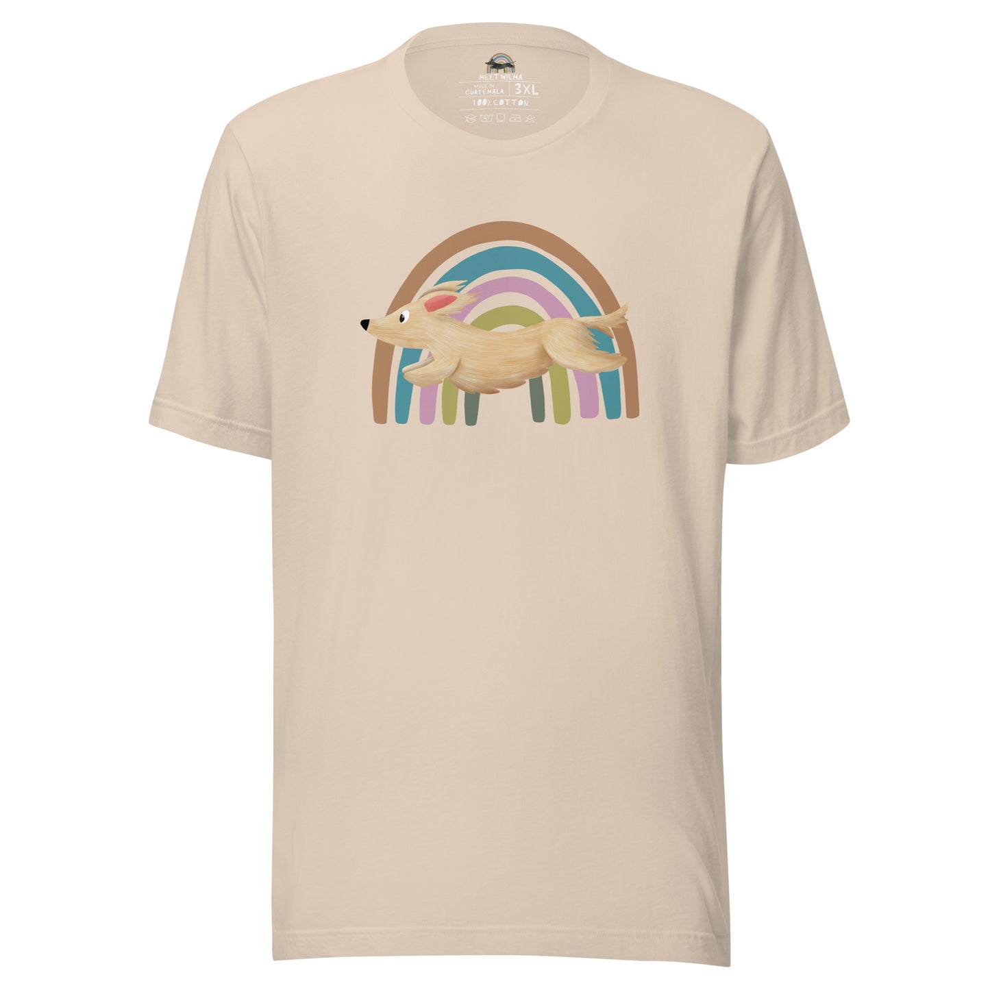 Unisex Shirt "Rainbow" Cream