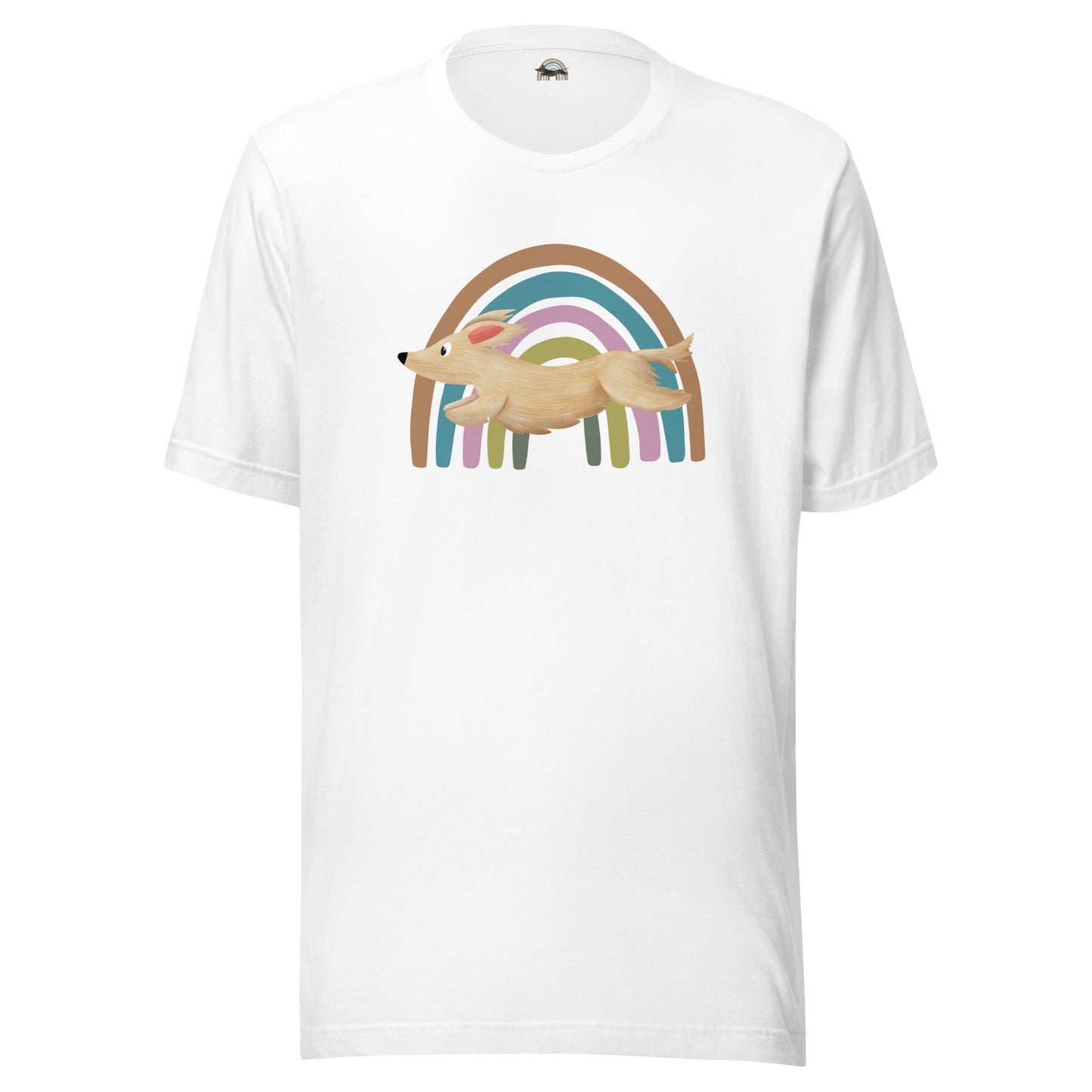Unisex Shirt "Rainbow" Cream