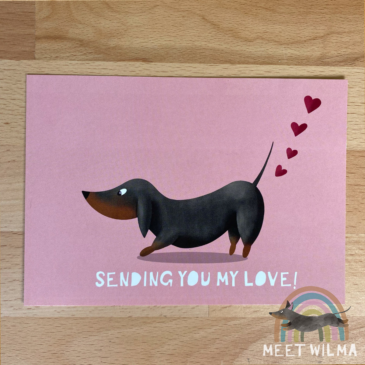 Postcard "Smell of Love"