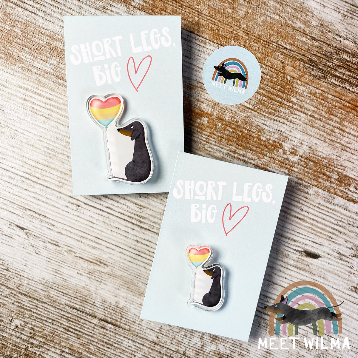 Acrylic Pin "Balloon"