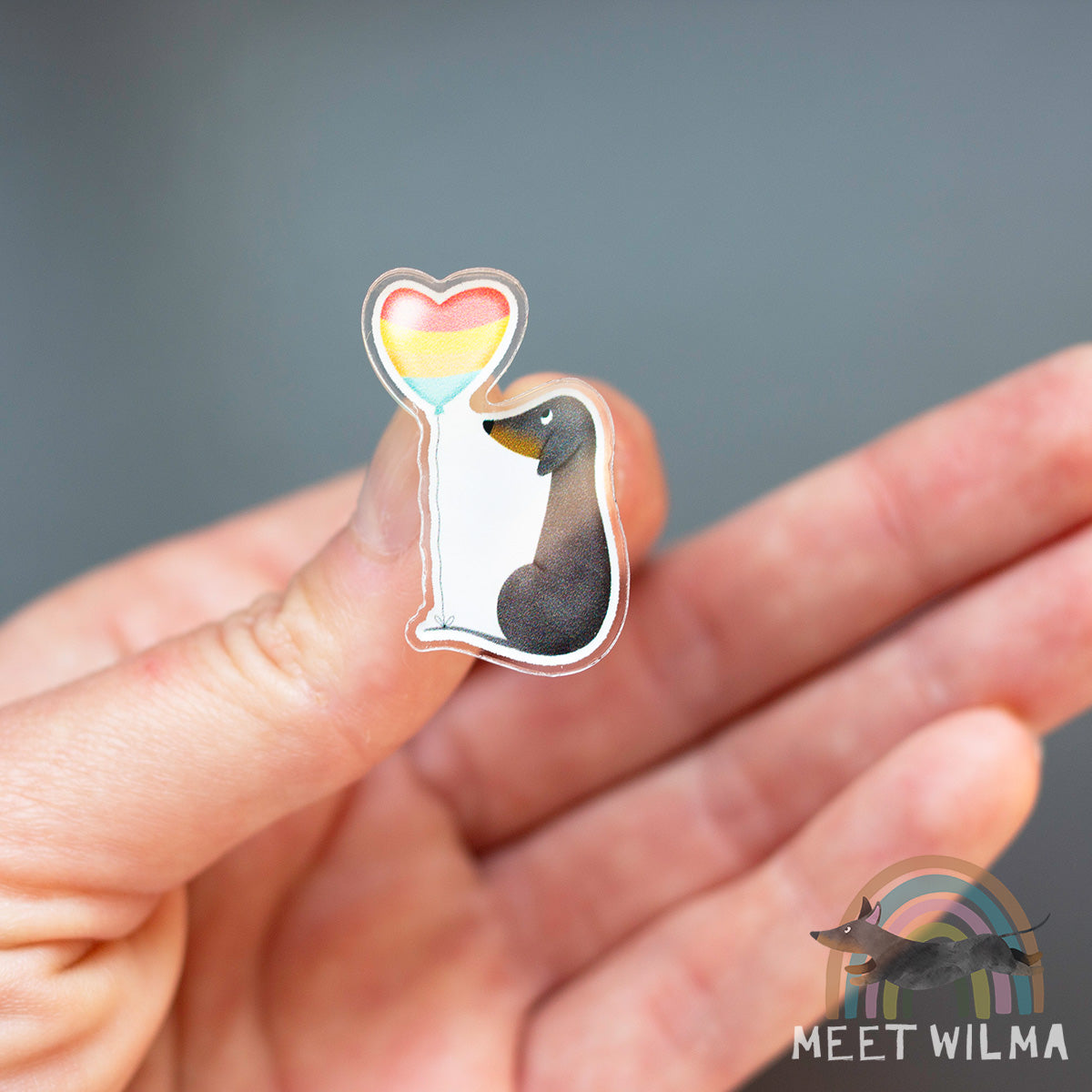 Acrylic Pin "Balloon"