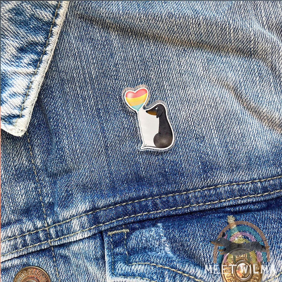 Acrylic Pin "Balloon"