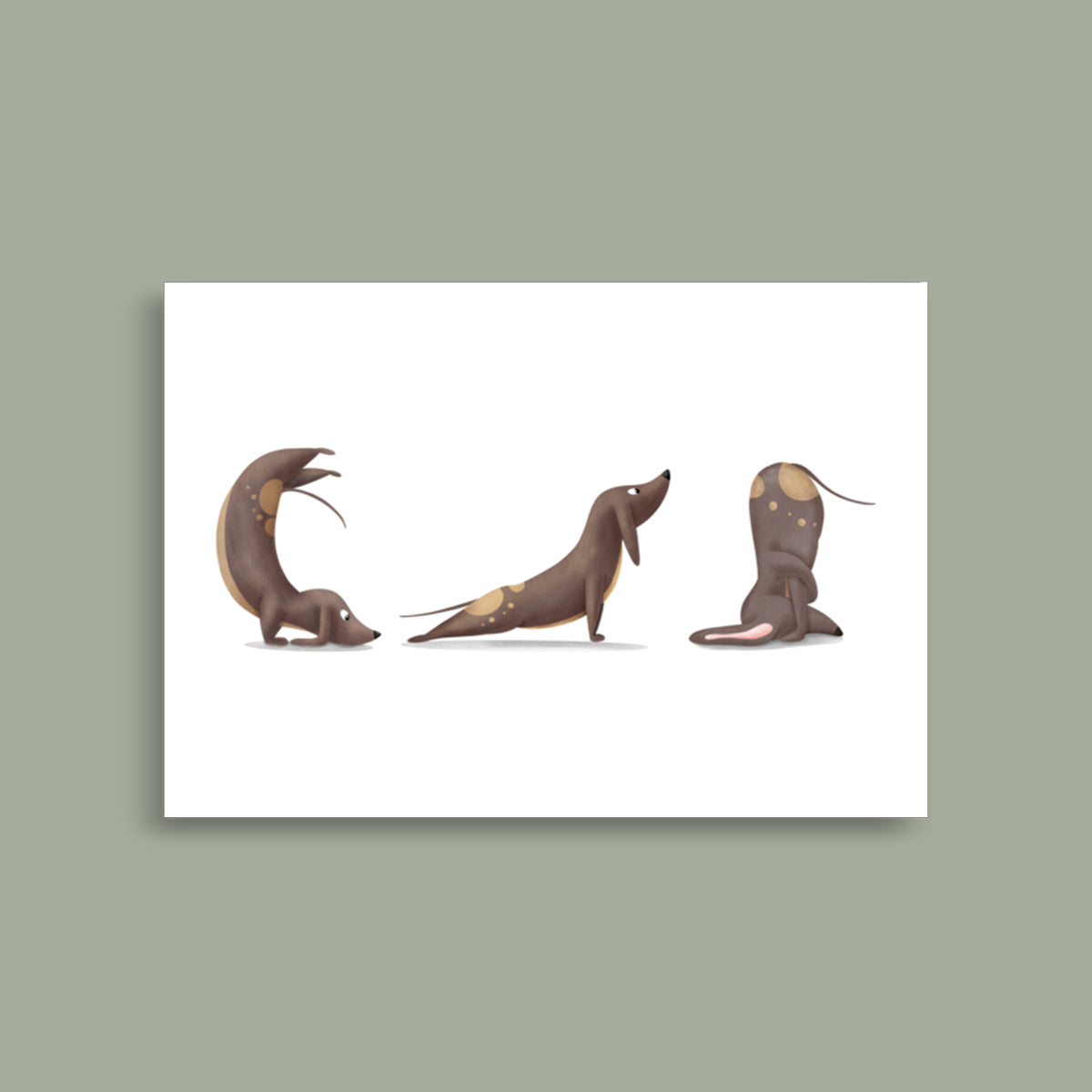 Fine Art Print "Yoga Poses"