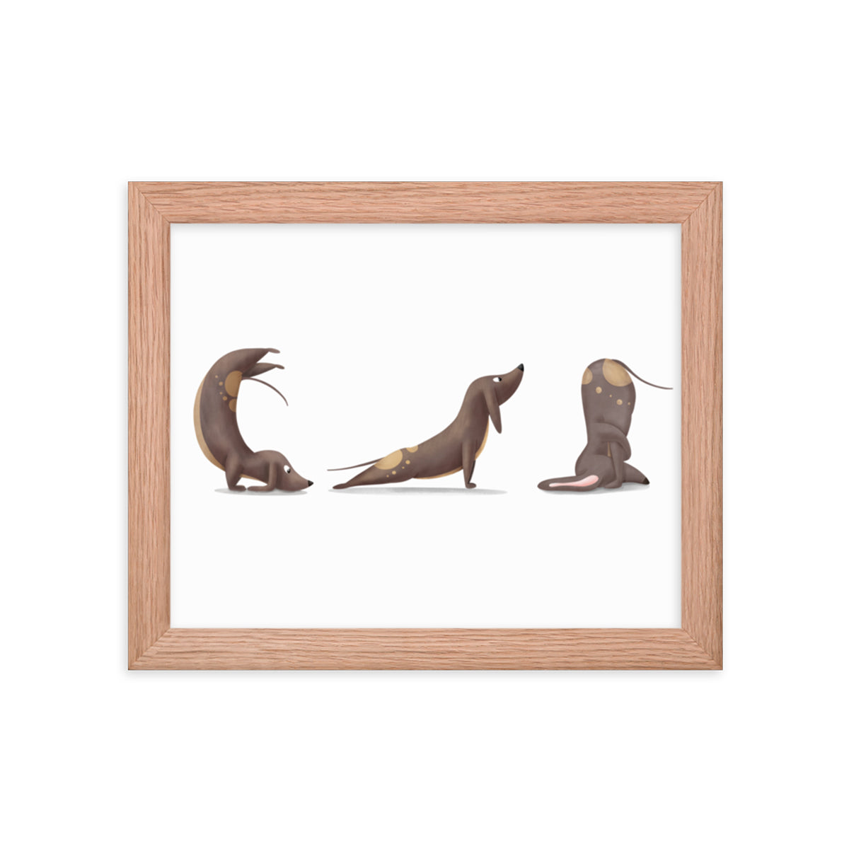 Fine Art Print "Yoga Poses"