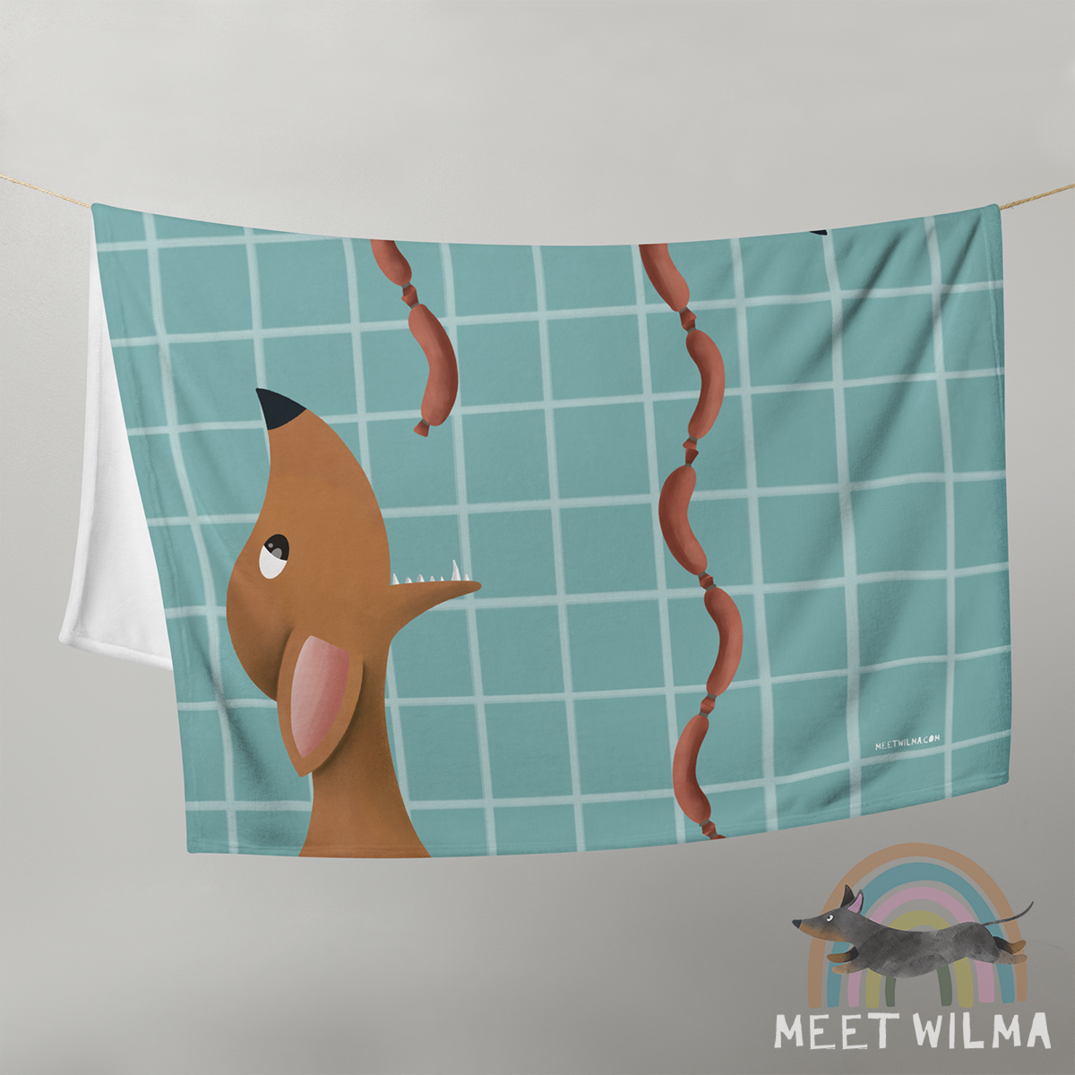 Fleece Blanket "Foodie"