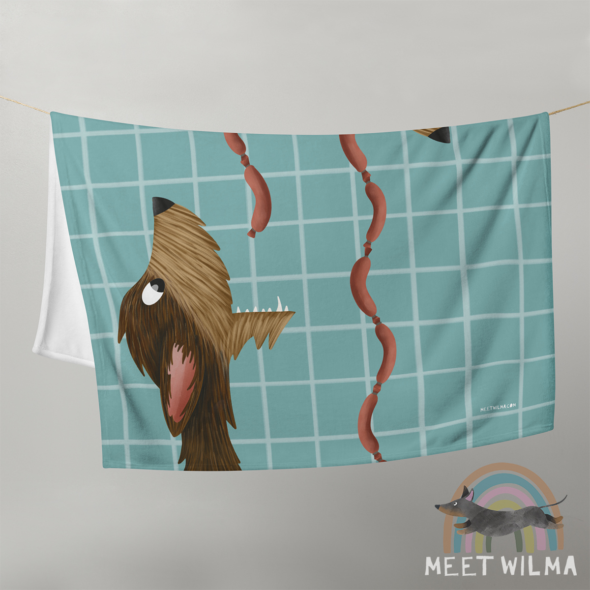 Fleece Blanket "Foodie"