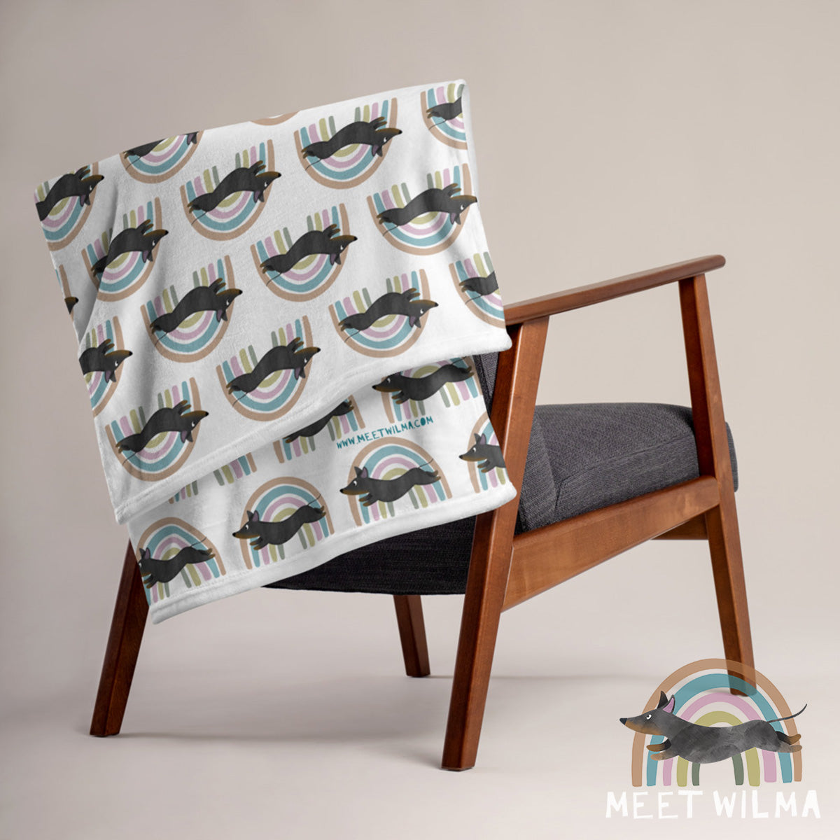 Fleece Blanket "Rainbow"