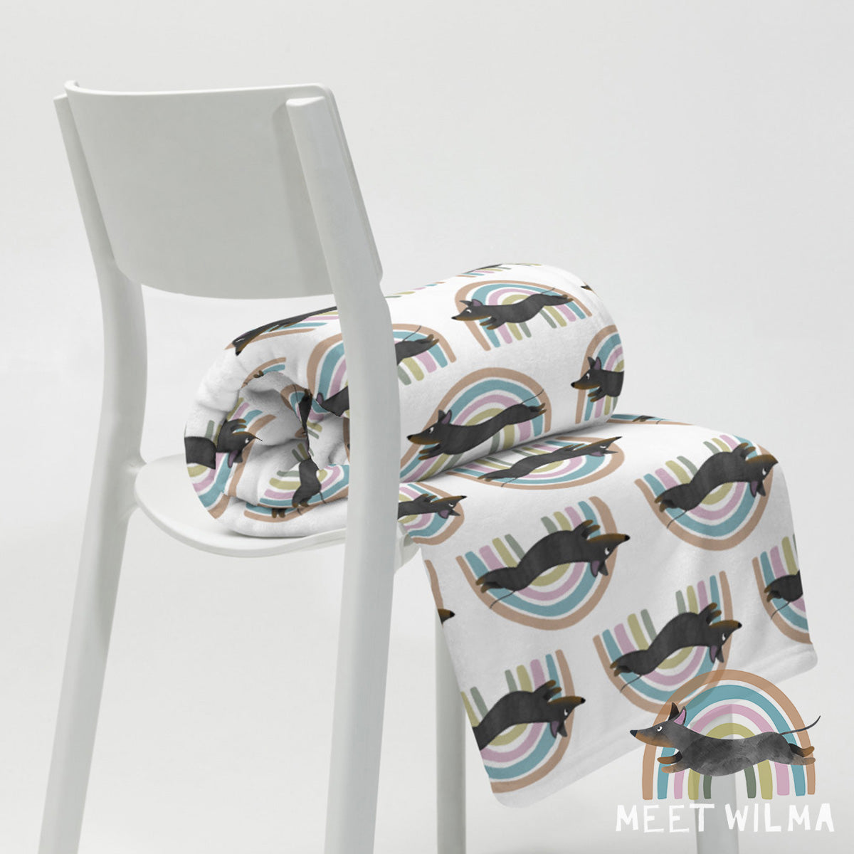 Fleece Blanket "Rainbow"