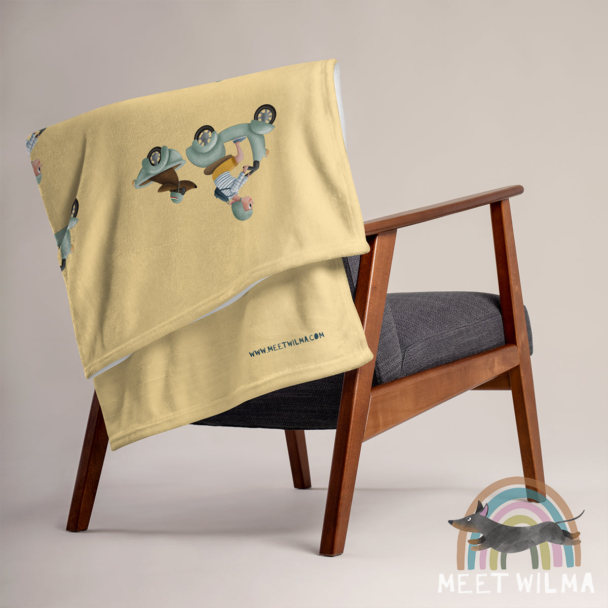 Fleece Blanket "Toscana Ride"