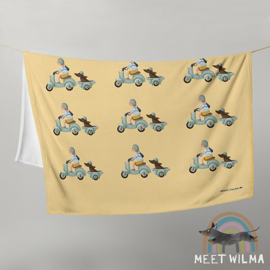 Fleece Blanket "Toscana Ride"