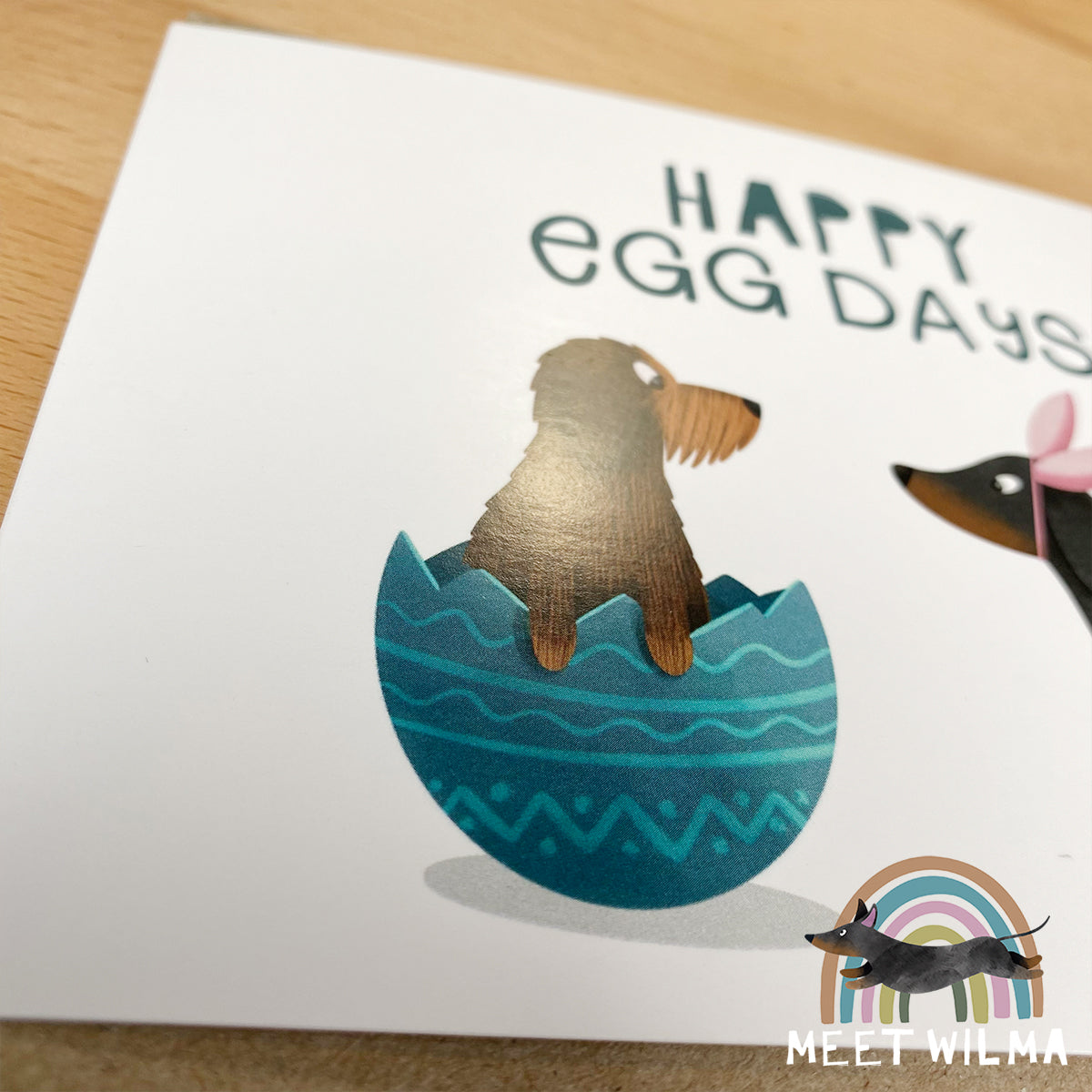 Greeting Card "Happy Egg Days"