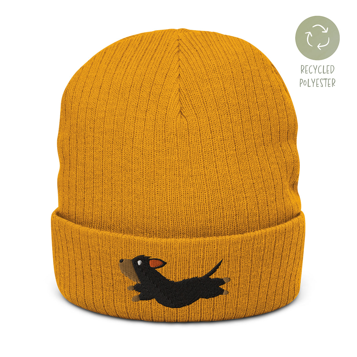 Ribbed Beanie "Wire Love"