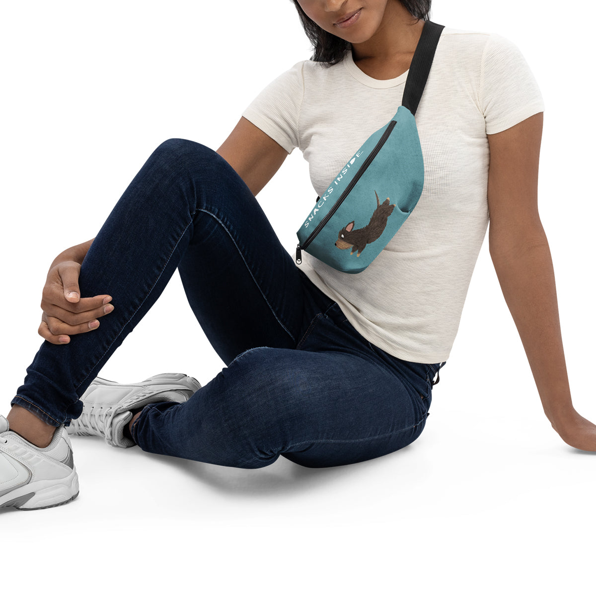 Fanny Pack "Snacks Inside"