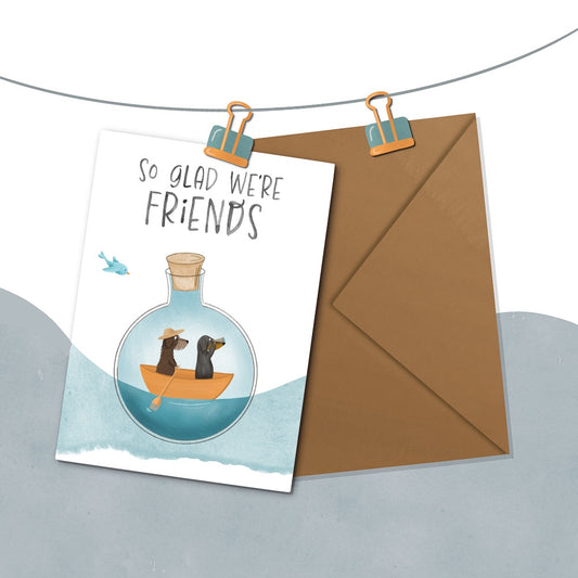 Greeting Card "Friend-Ship"