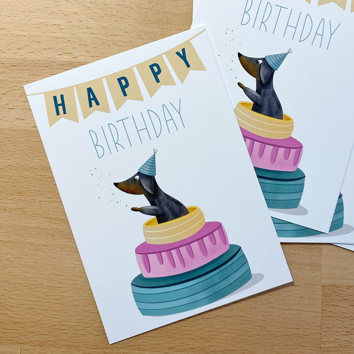 Postcard "Happy Birthday"