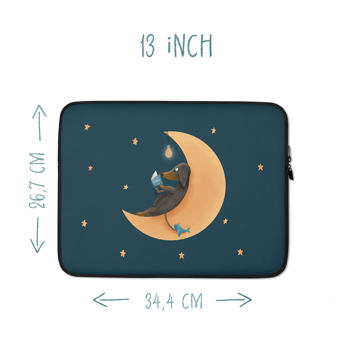 Laptop Sleeve "Bookworm"