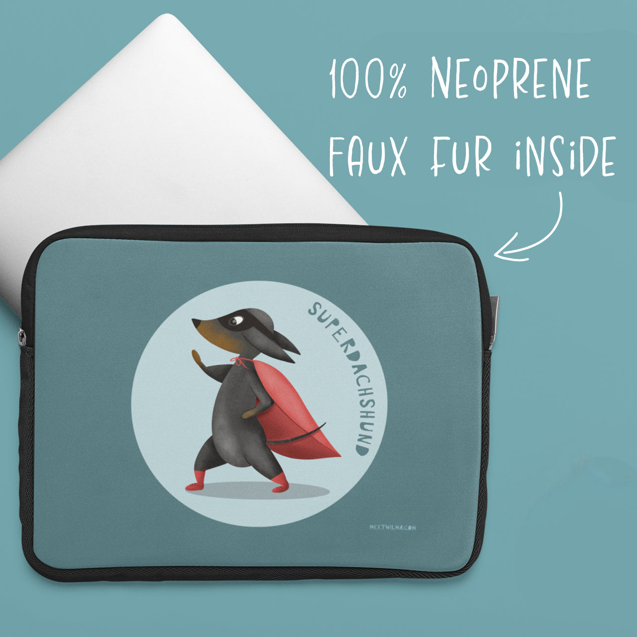 Laptop Sleeve "Superdachshund"