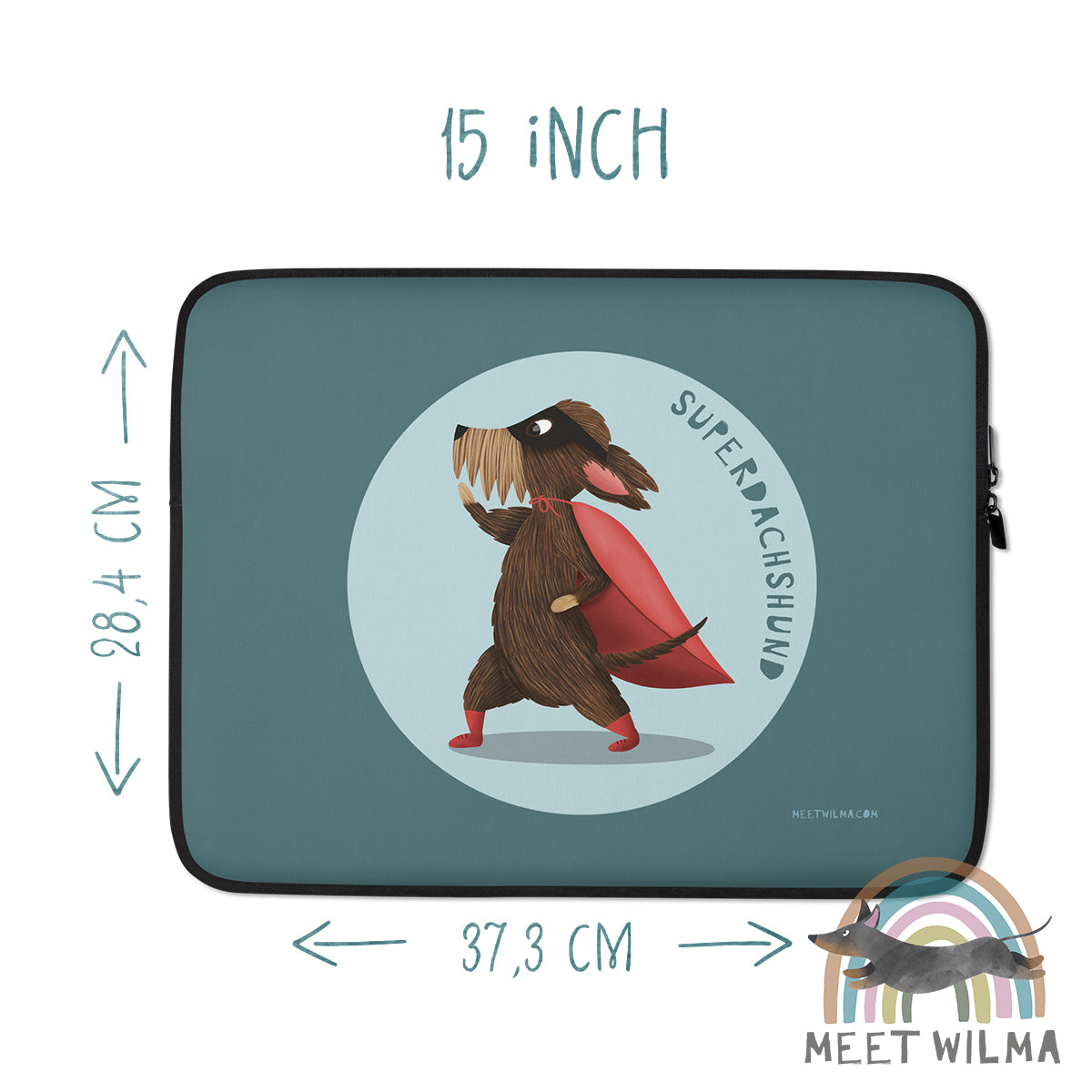 Laptop Sleeve "Superdachshund"