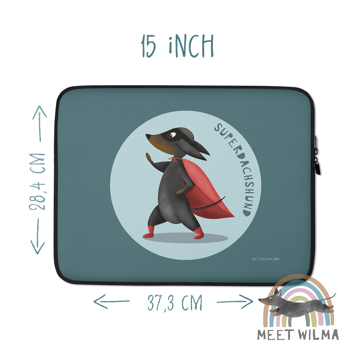 Laptop Sleeve "Superdachshund"