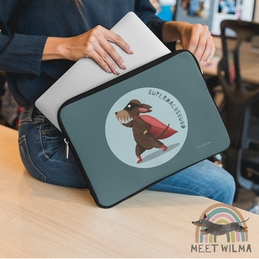 Laptop Sleeve "Superdachshund"