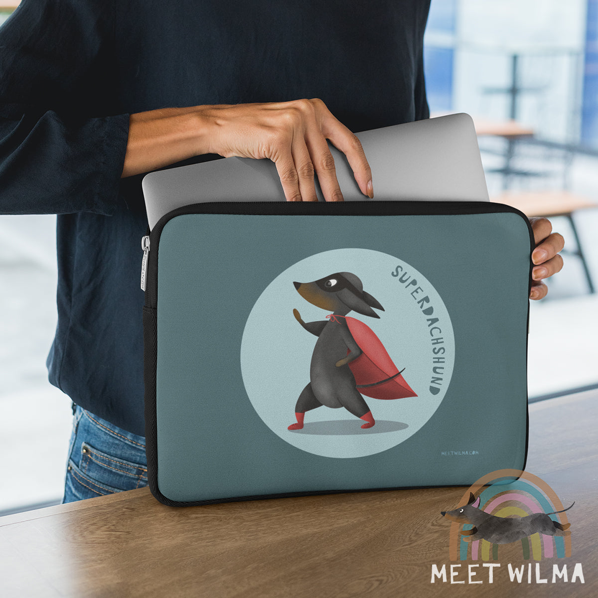Laptop Sleeve "Superdachshund"