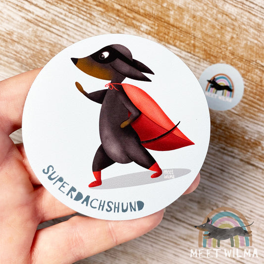 Magnet "Superdachshund"