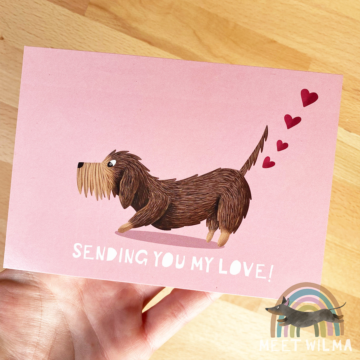Postcard "Smell of Love"