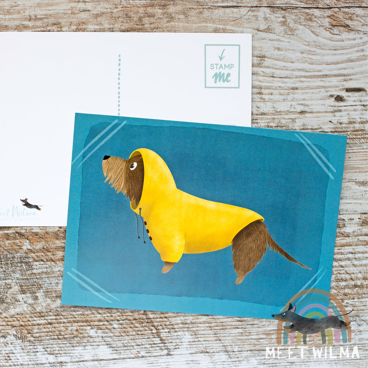 Postcard "Wet Sausage"