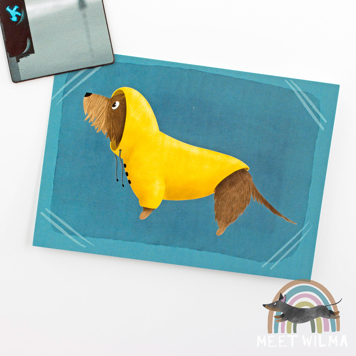 Postcard "Wet Sausage"