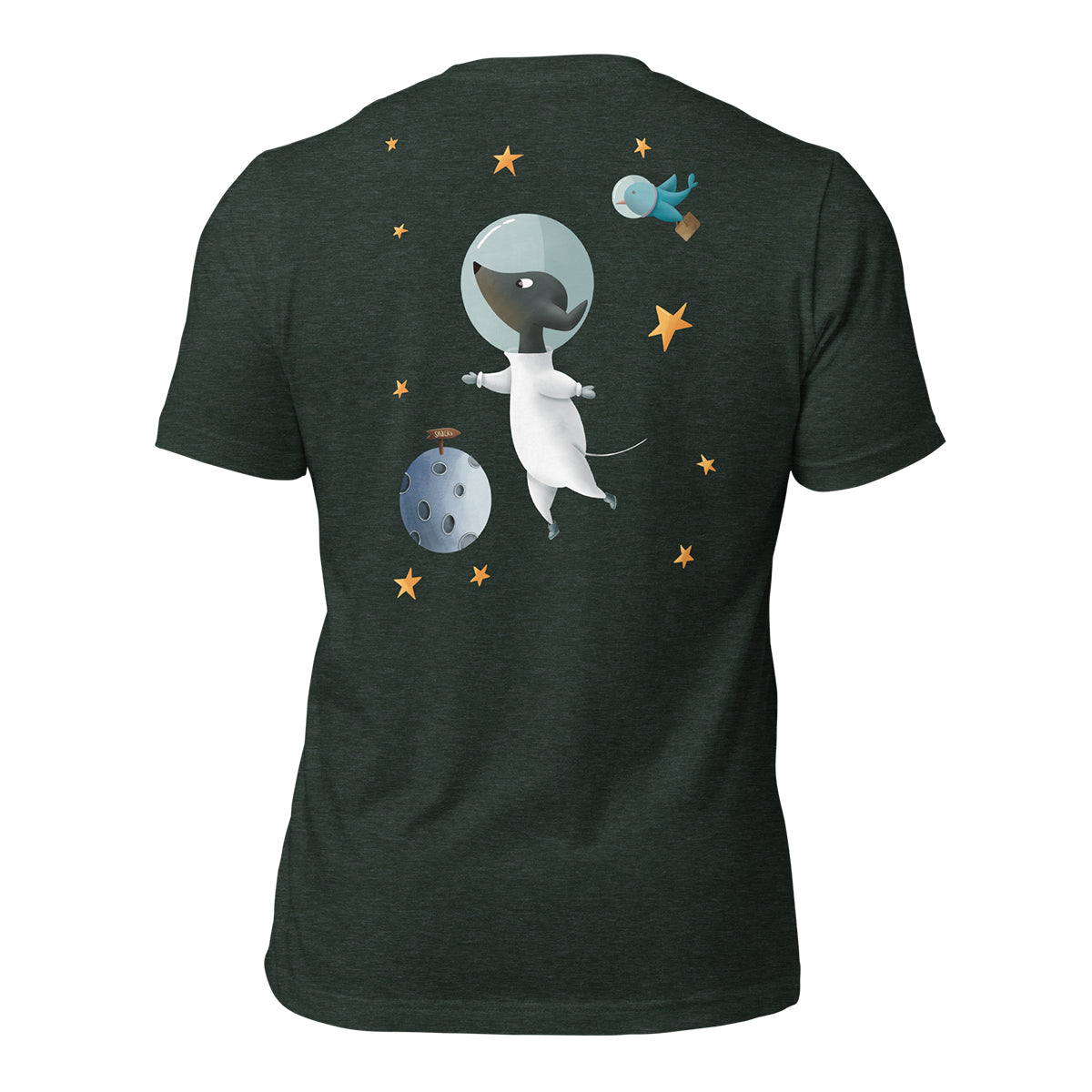 Unisex Shirt "Dachstronaut" Backprint