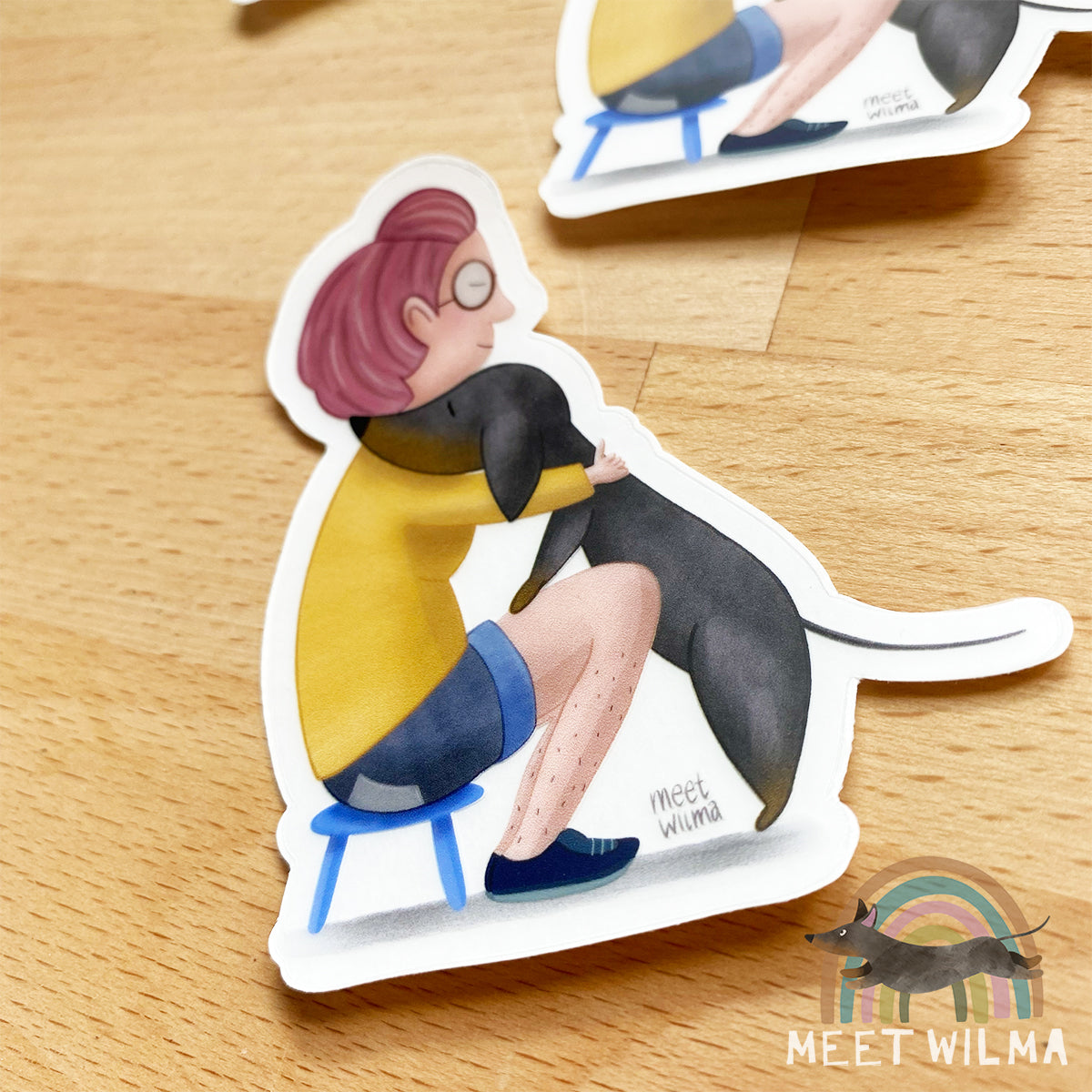 Sticker "Not Just Snacks"