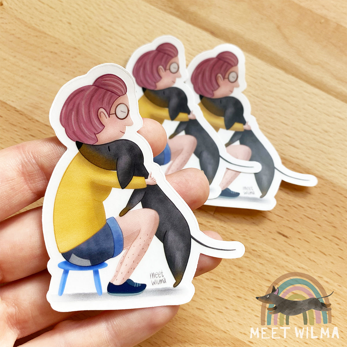 Sticker "Not Just Snacks"