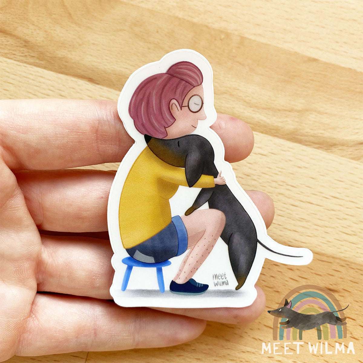 Sticker "Not Just Snacks"