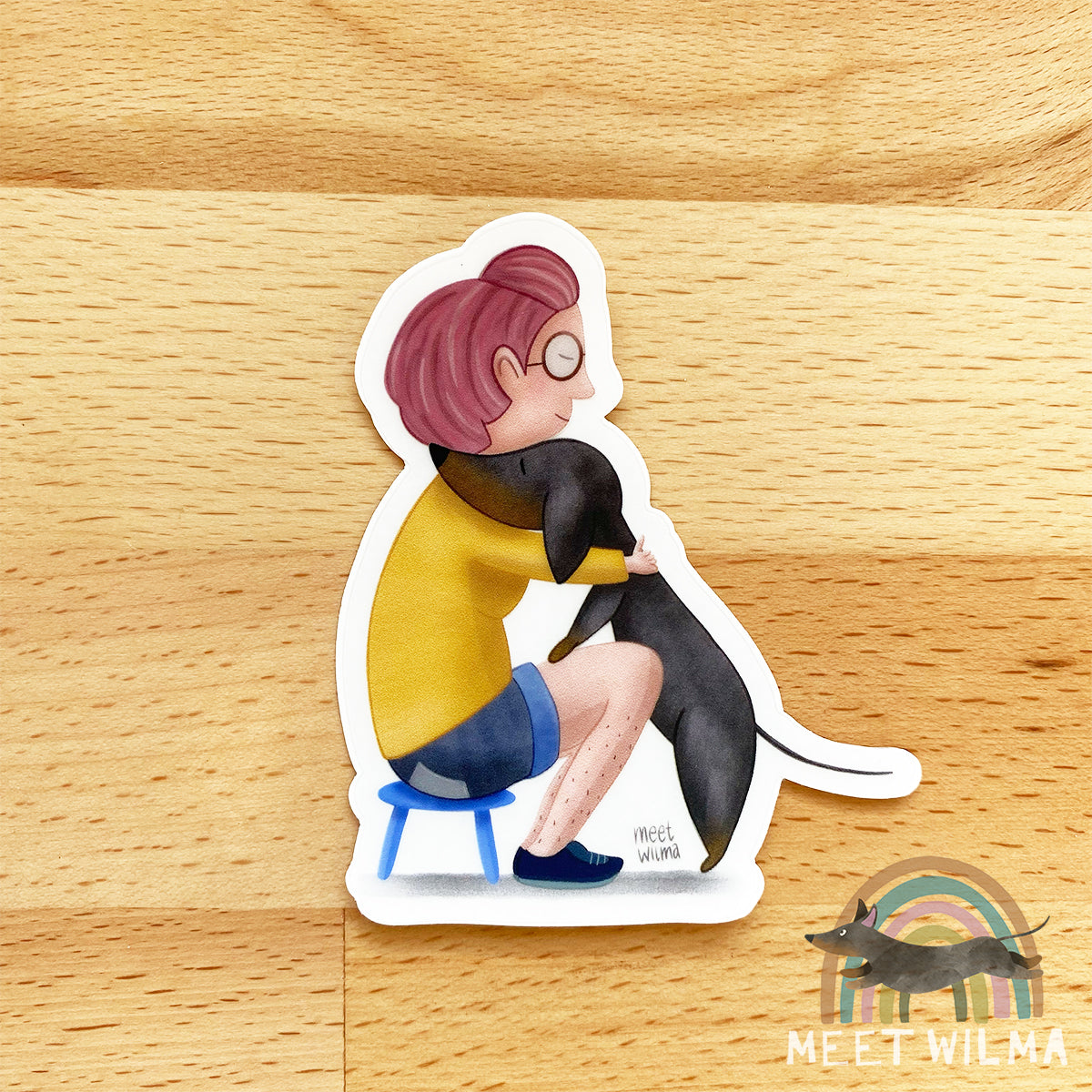 Sticker "Not Just Snacks"