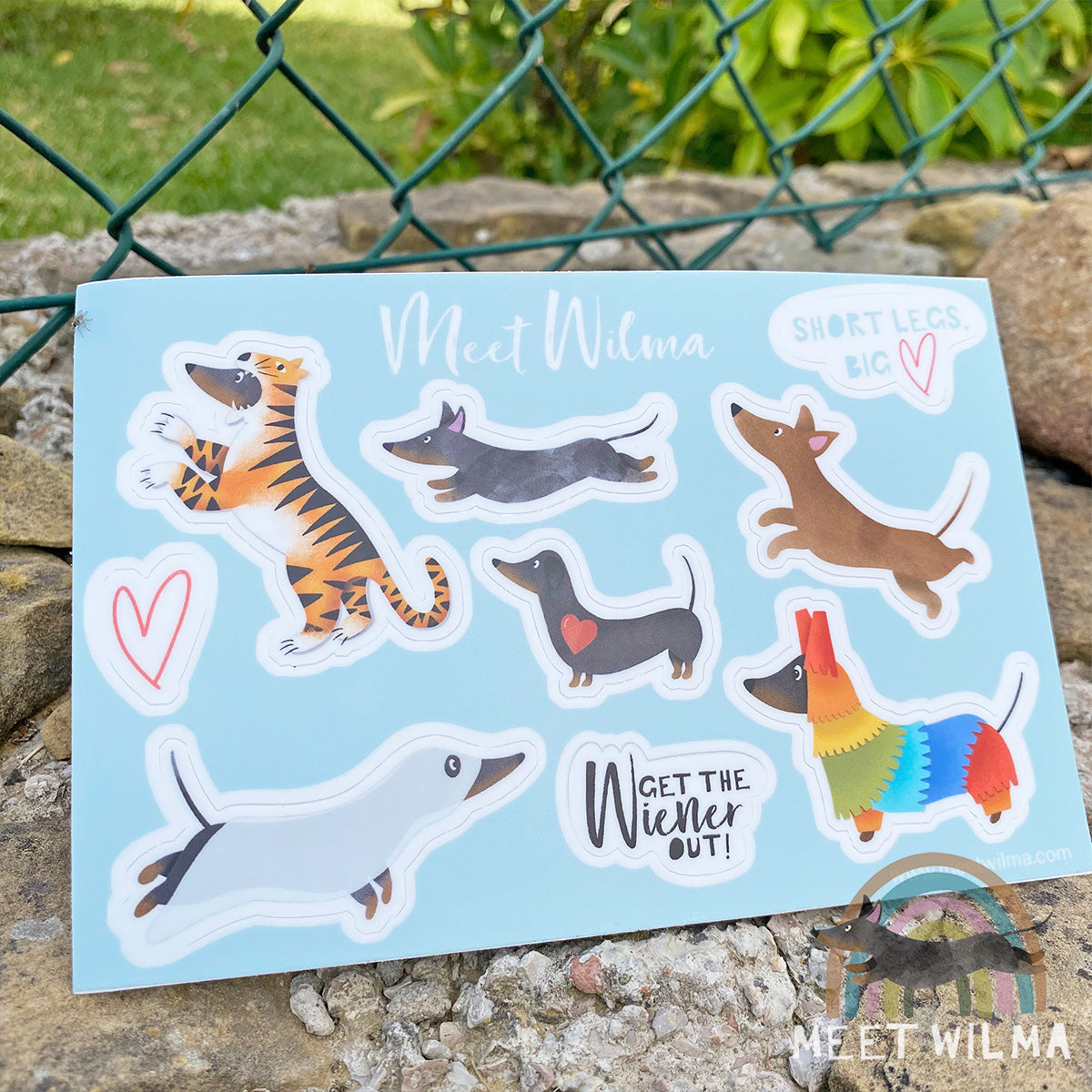Sticker Sheet "Meet Wilma"