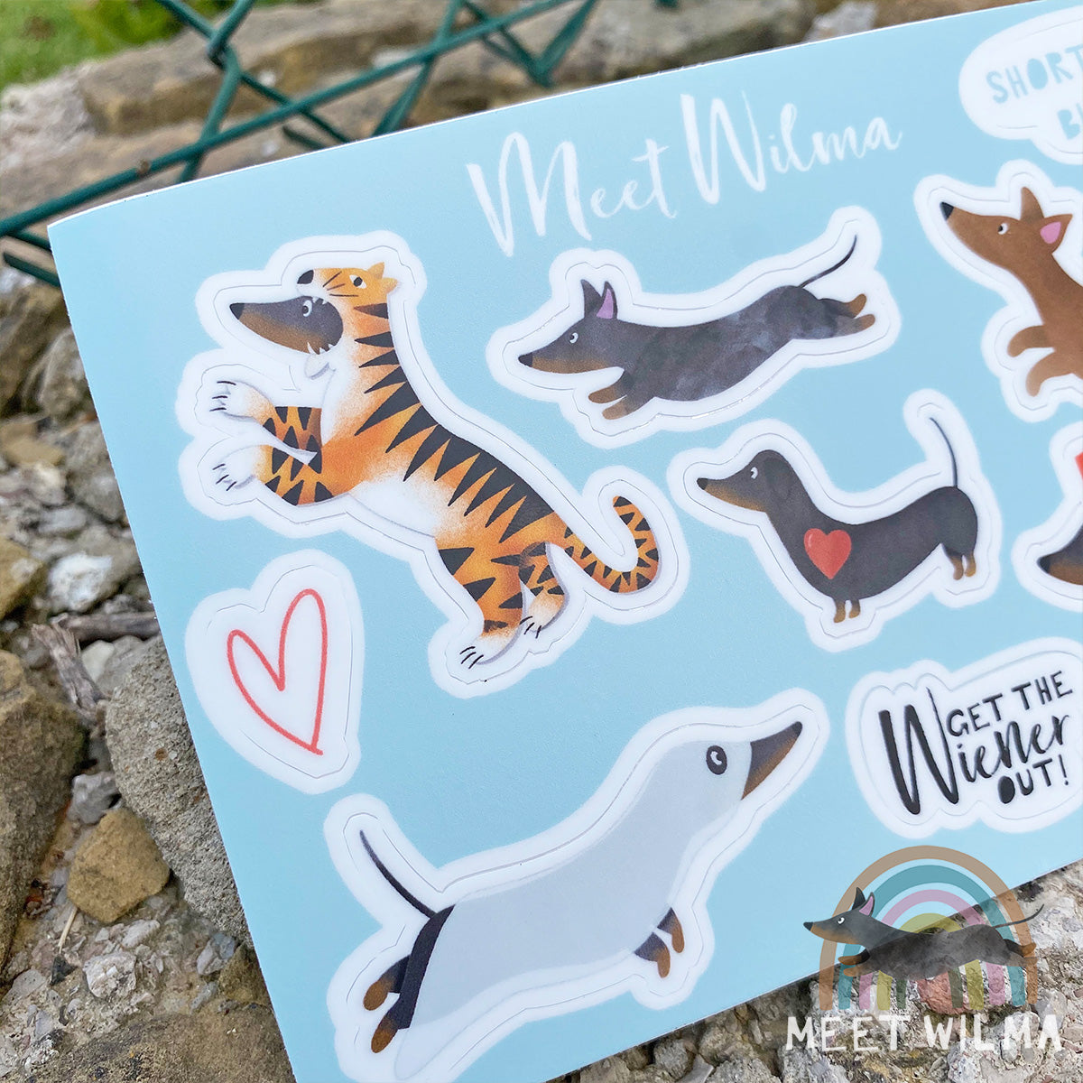 Sticker Sheet "Meet Wilma"