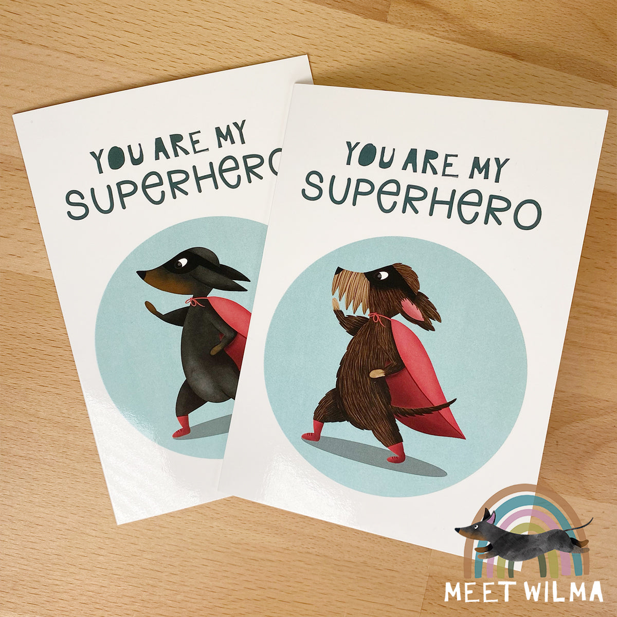 Greeting Card "You Are My Superhero"