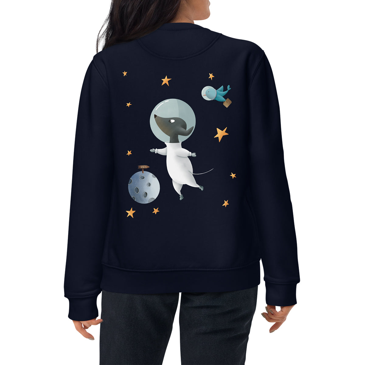Unisex Eco Sweatshirt "Dachstronaut"