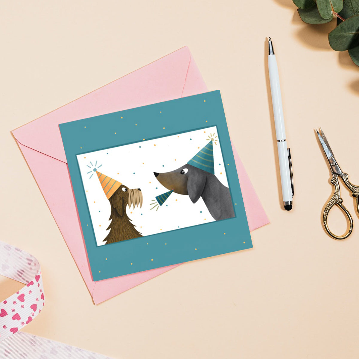 Greeting Card "Party Animals"