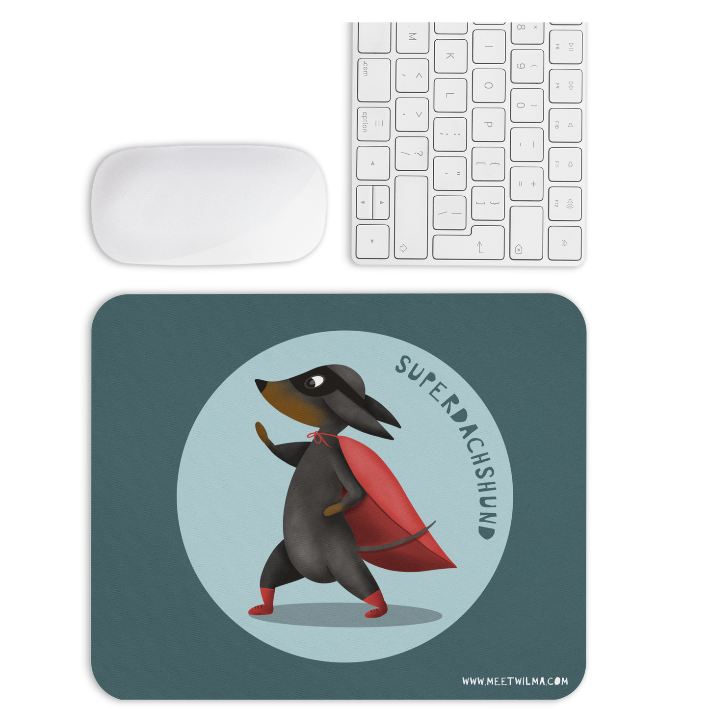 Mouse Pad "Superdachshund"
