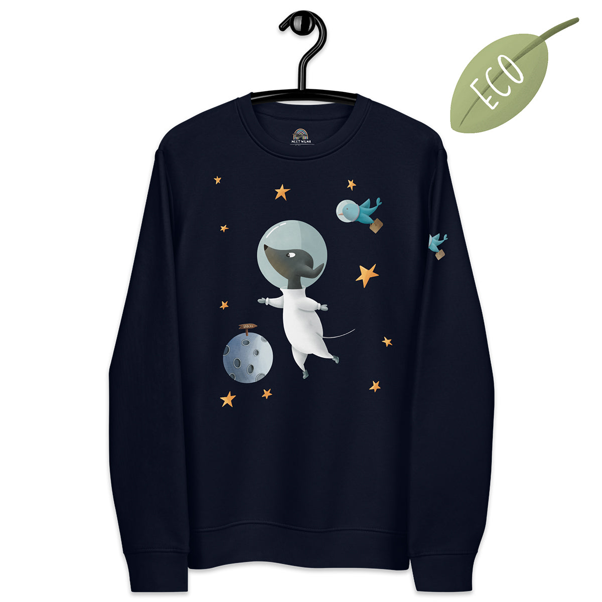 Unisex Eco Sweatshirt "Dachstronaut"