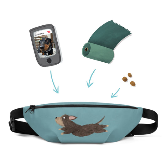 Fanny Pack "Snacks Inside"