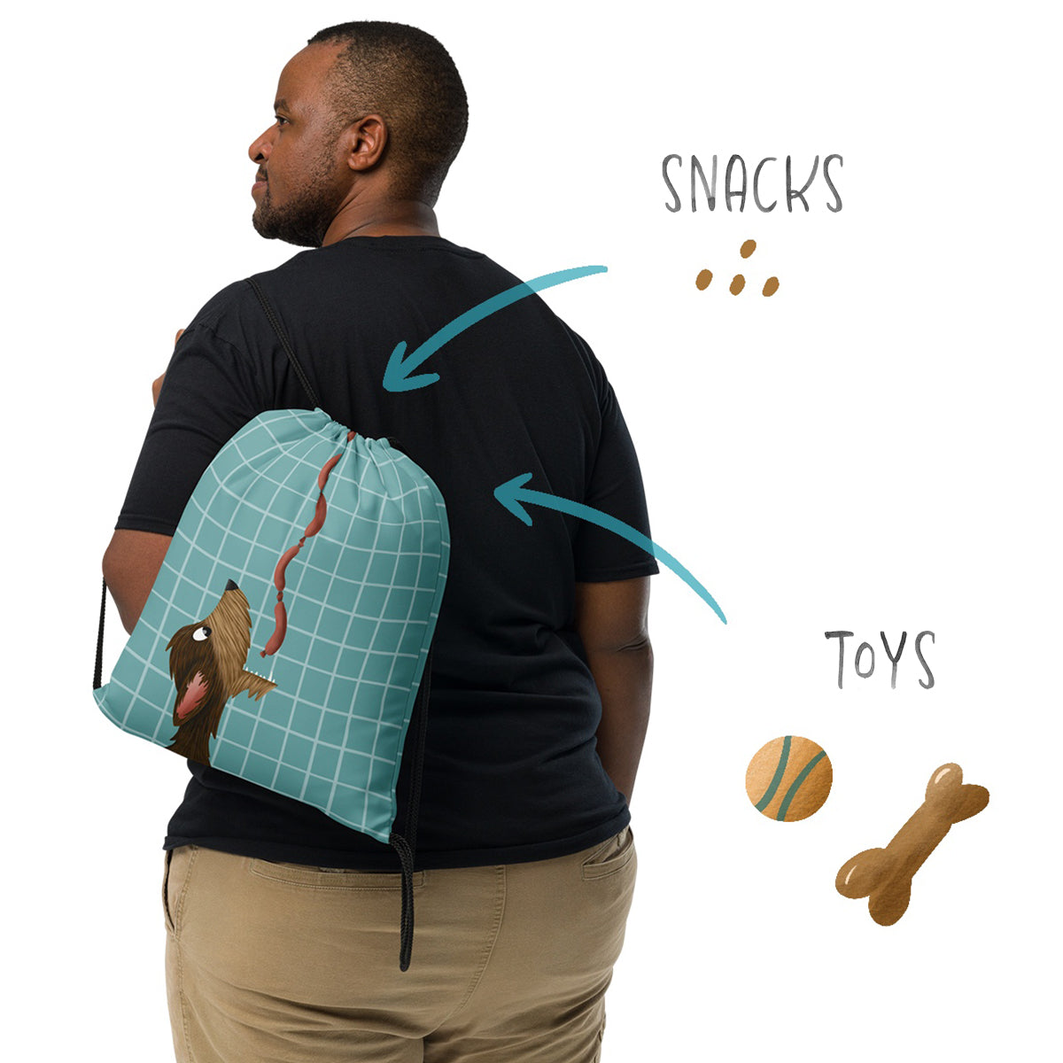 Drawstring Bag "Foodie"